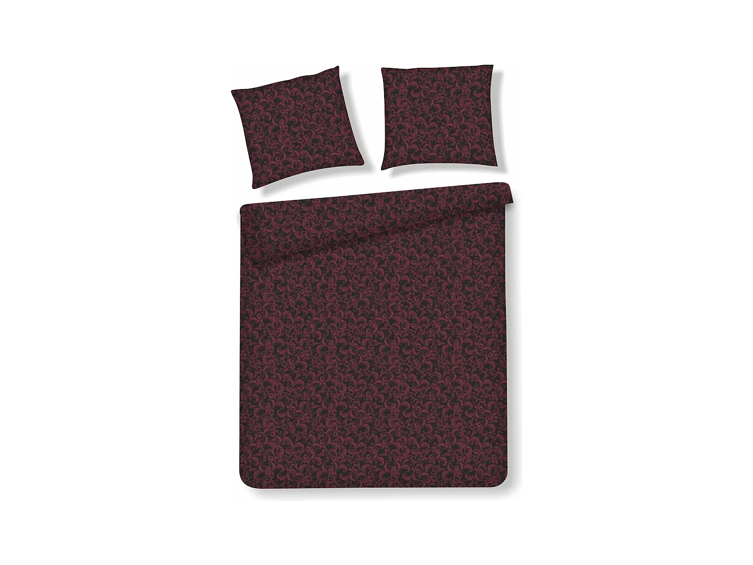 Parure de lit Vilario Noir Coton 200x220