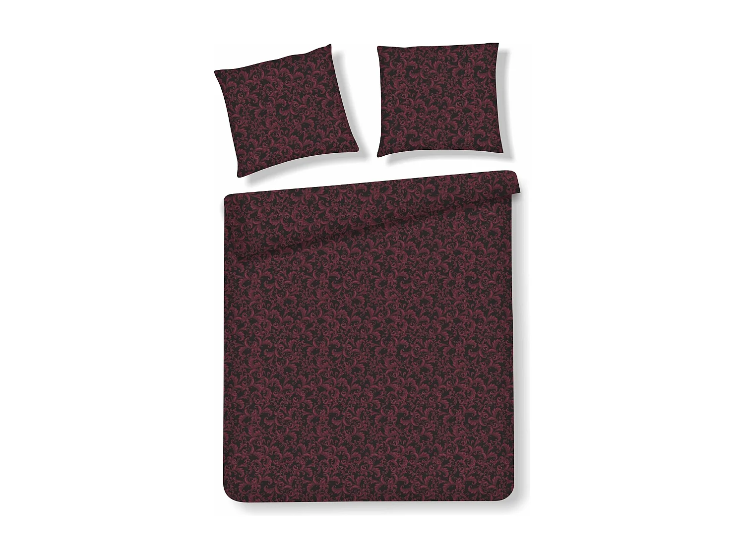 Parure de lit Vilario Noir Coton 200x220