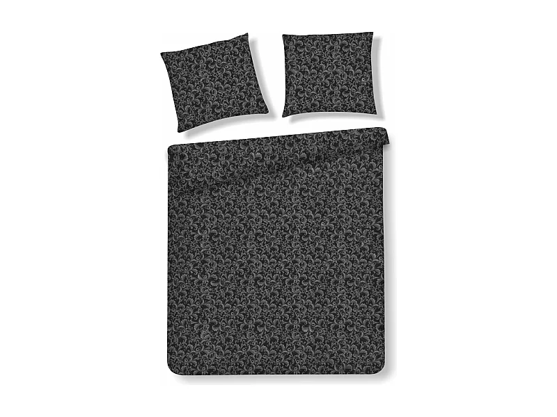 Bettwäsche Vilario mittelgrau 200 x 220