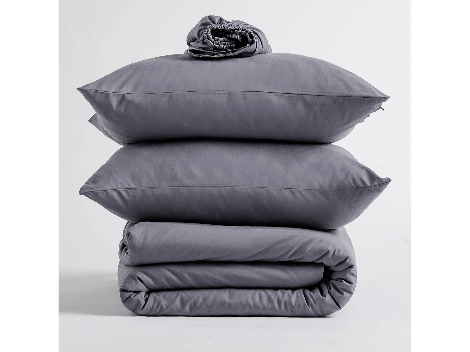 EINFARBIGE MIKROFASER-BETTWÄSCHE Micros