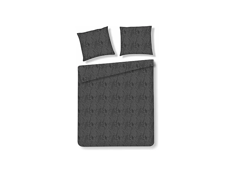 Bettwäsche Forzeta dunkelgrau 160 x 200