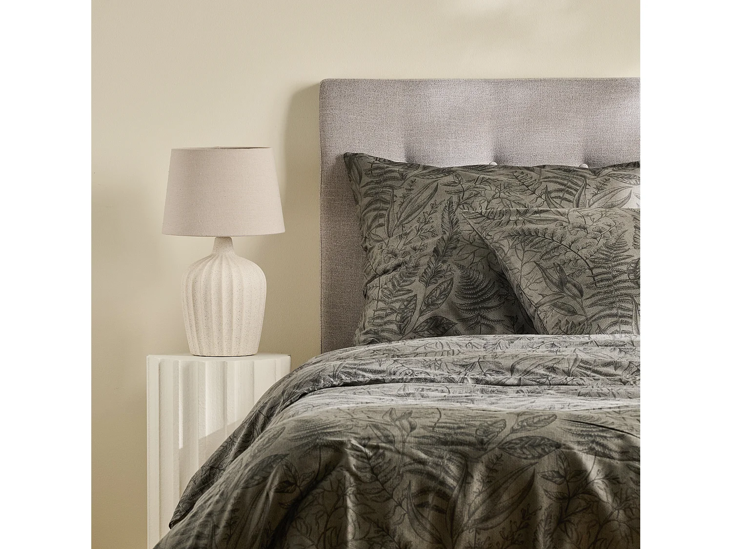 Parure de lit Forzeta Gris Foncé Coton 160x200