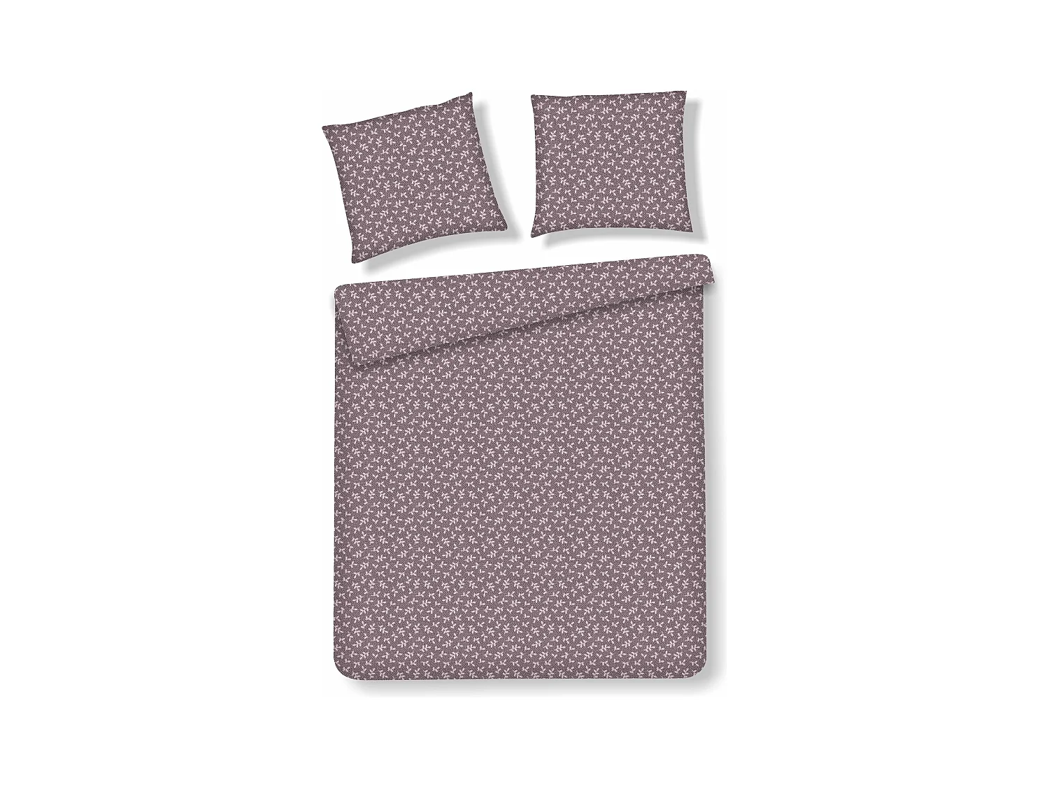 Parure de lit Ravinese Violet Coton 160x200