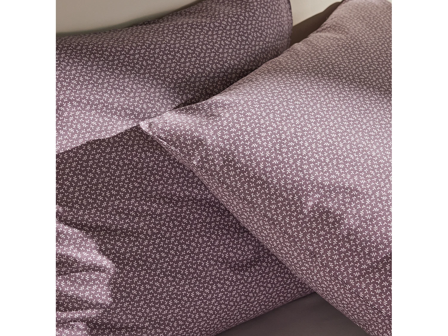 Parure de lit Ravinese Violet Coton 160x200