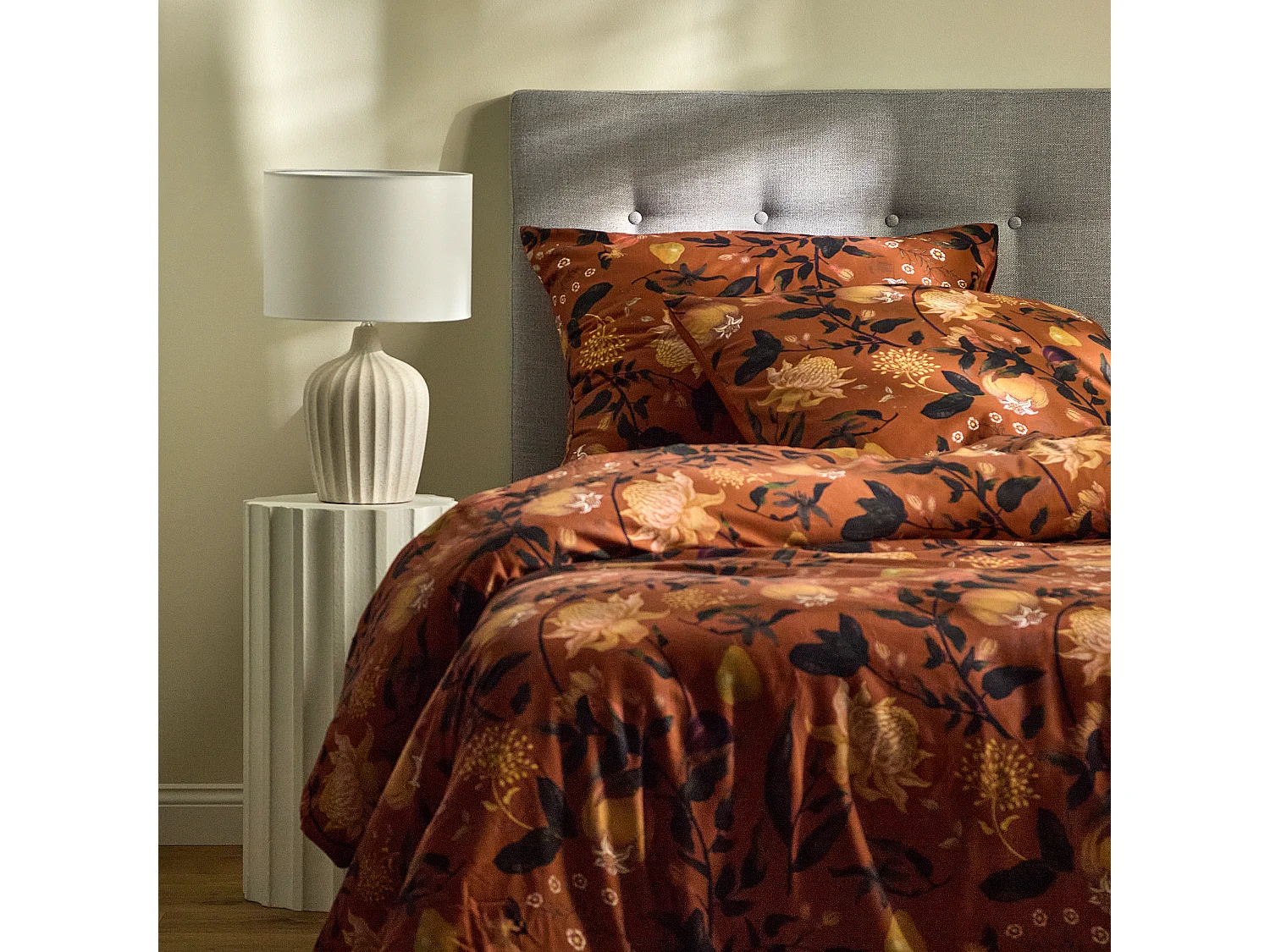 Bettwäsche Zitronett Dunkelorange 160x200