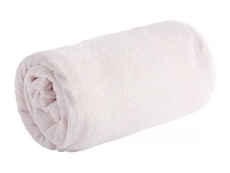 Decke Abila, blassrosa, 150 x 200 cm