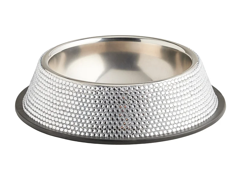 Haustierschale Loki 13 cm Ø Edelstahl Kunststoff