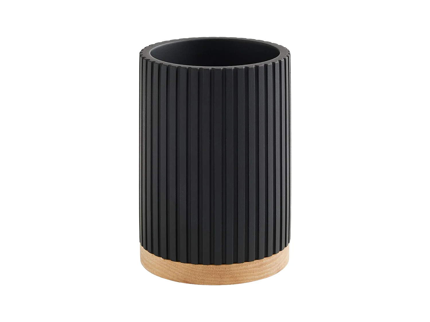 Zahnputzbecher Ciri mittelschwarz 10x7.7 cm