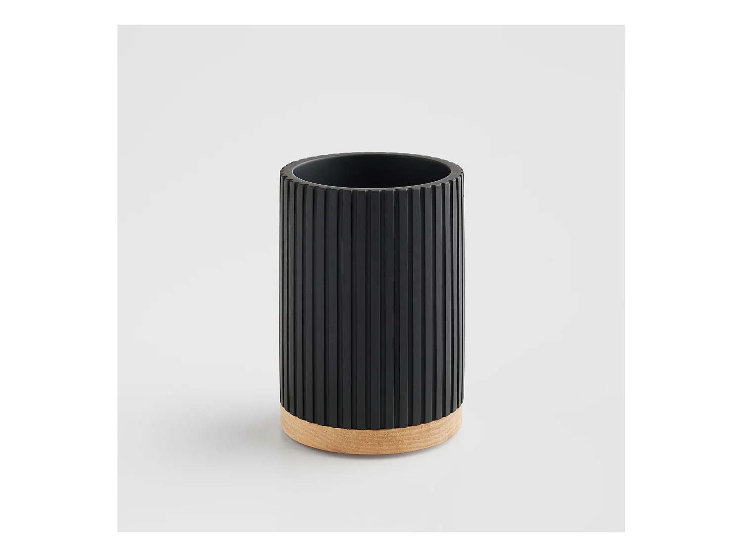 Zahnputzbecher Ciri mittelschwarz 10x7.7 cm