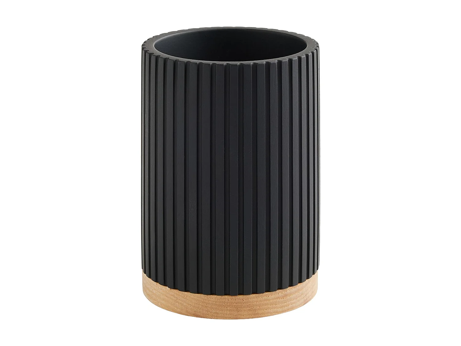 Zahnputzbecher Ciri mittelschwarz 10x7.7 cm