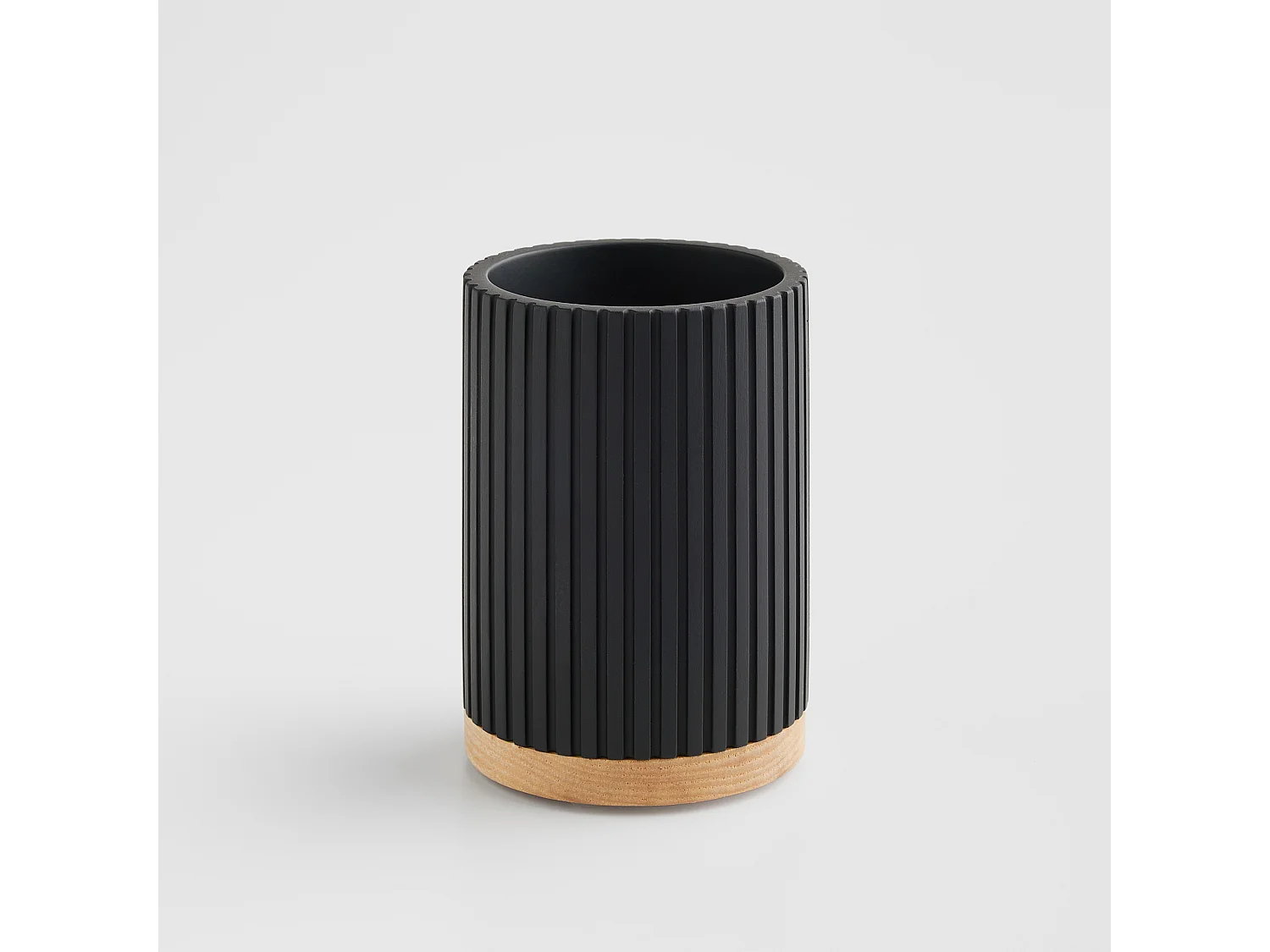 Zahnputzbecher Ciri mittelschwarz 10x7.7 cm