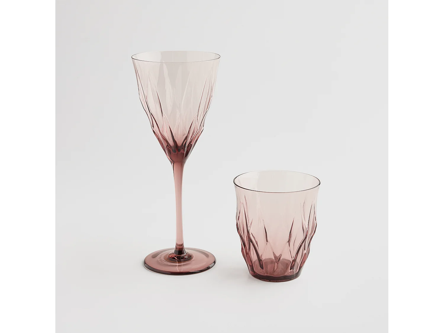 Glas Reali dunkelviolett 360ml