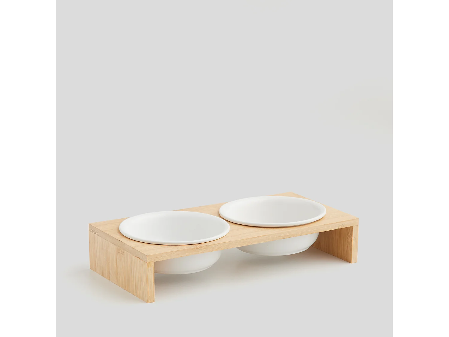 Haustiere Schalen Set Livion 300ml Keramik/Bambus