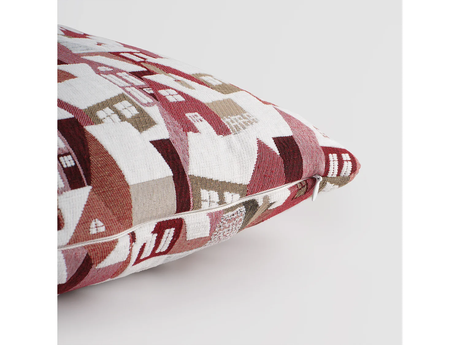 Housse De Coussin En Jacquard Tromoso, 45 x 45 cm