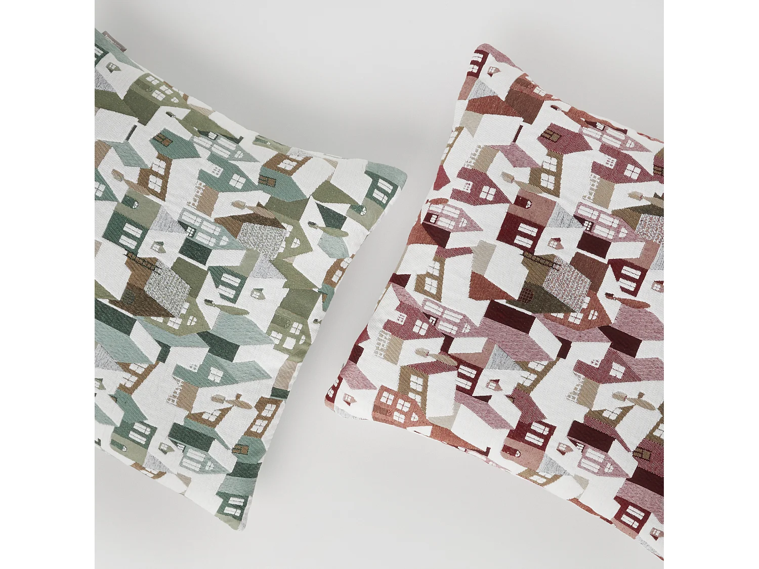 Housse De Coussin En Jacquard Tromoso, 45 x 45 cm