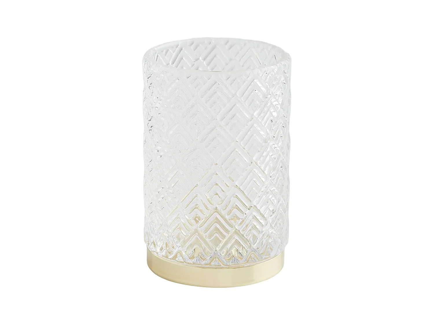 Zahnputzbecher Ventoso helles Gold 10.5 x 7