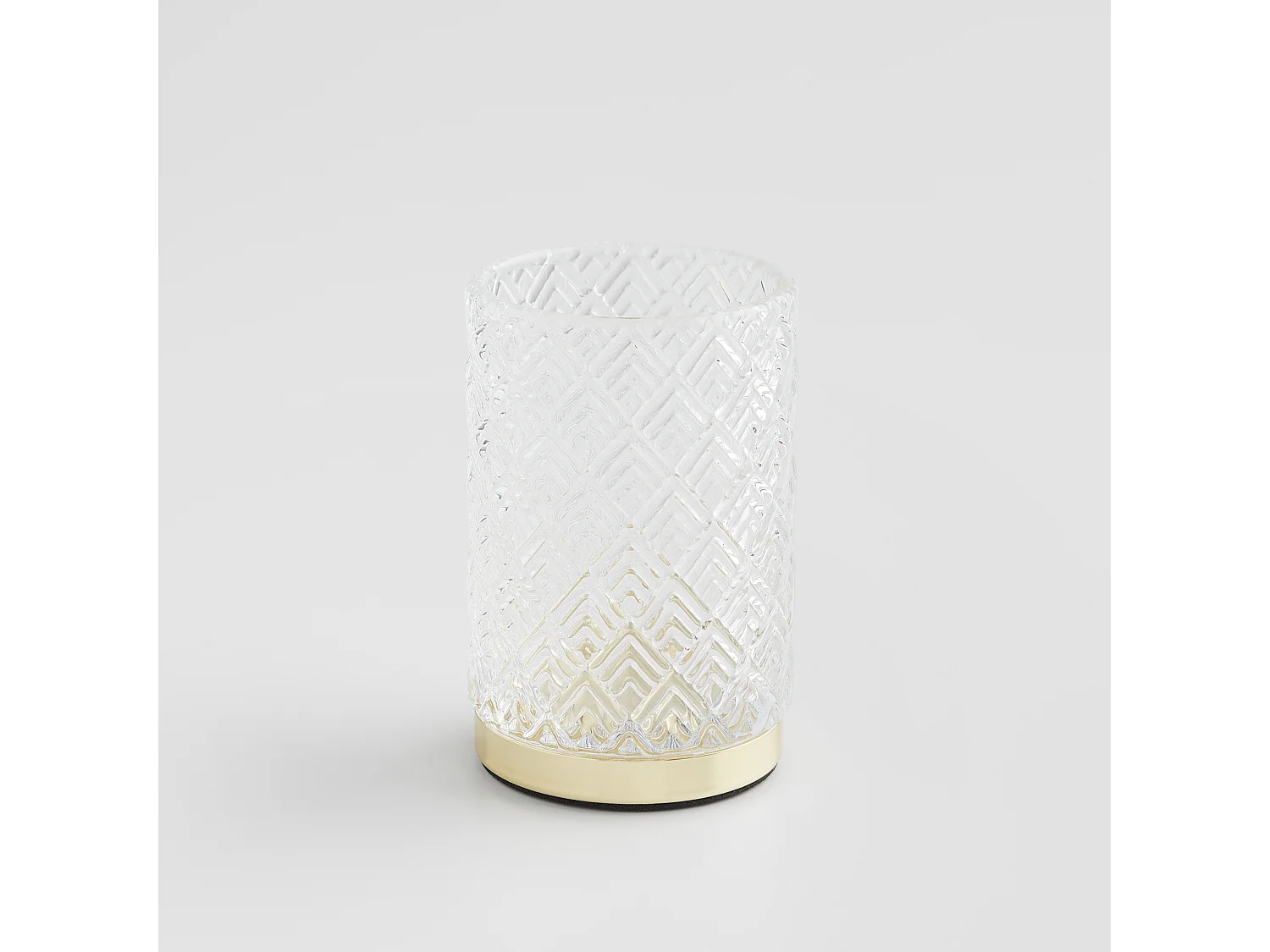 Zahnputzbecher Ventoso helles Gold 10.5 x 7