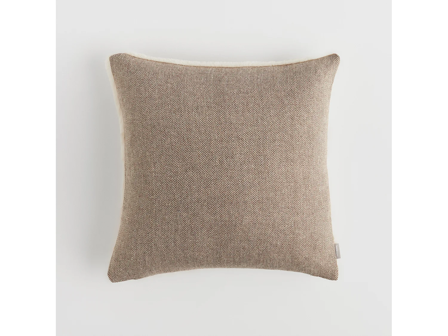 Housse De Couette En Fourrure Antleris écru 45 x 45