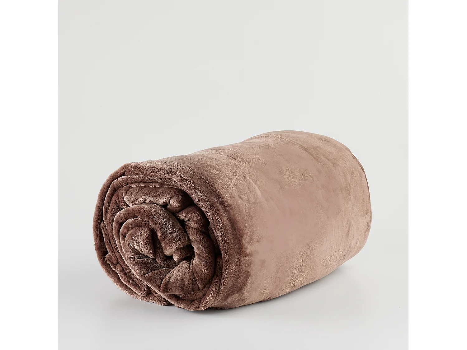 Decke Floss mittelbraun 150x200