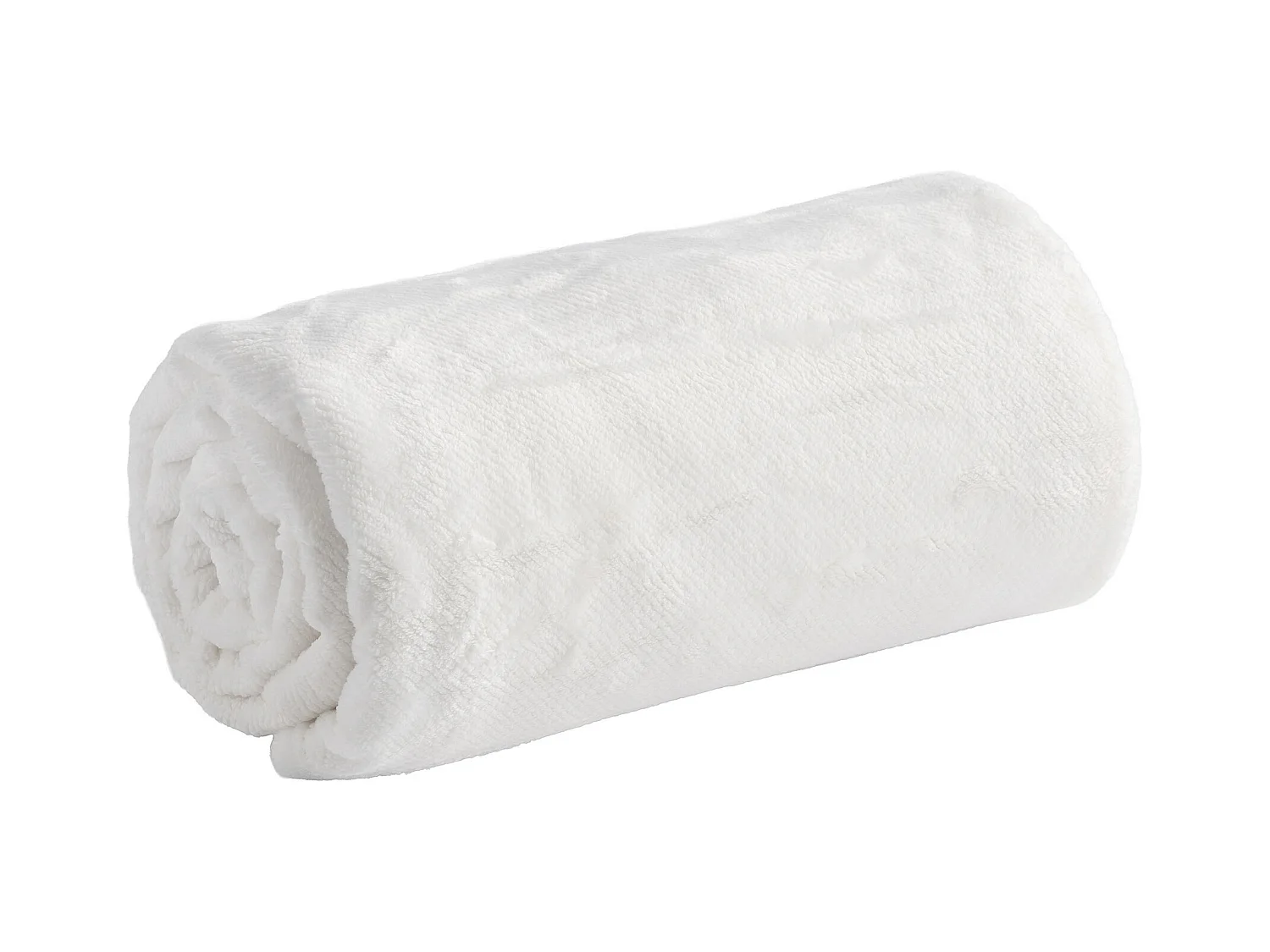 Plaid Abila Blanc Moyen 150x200