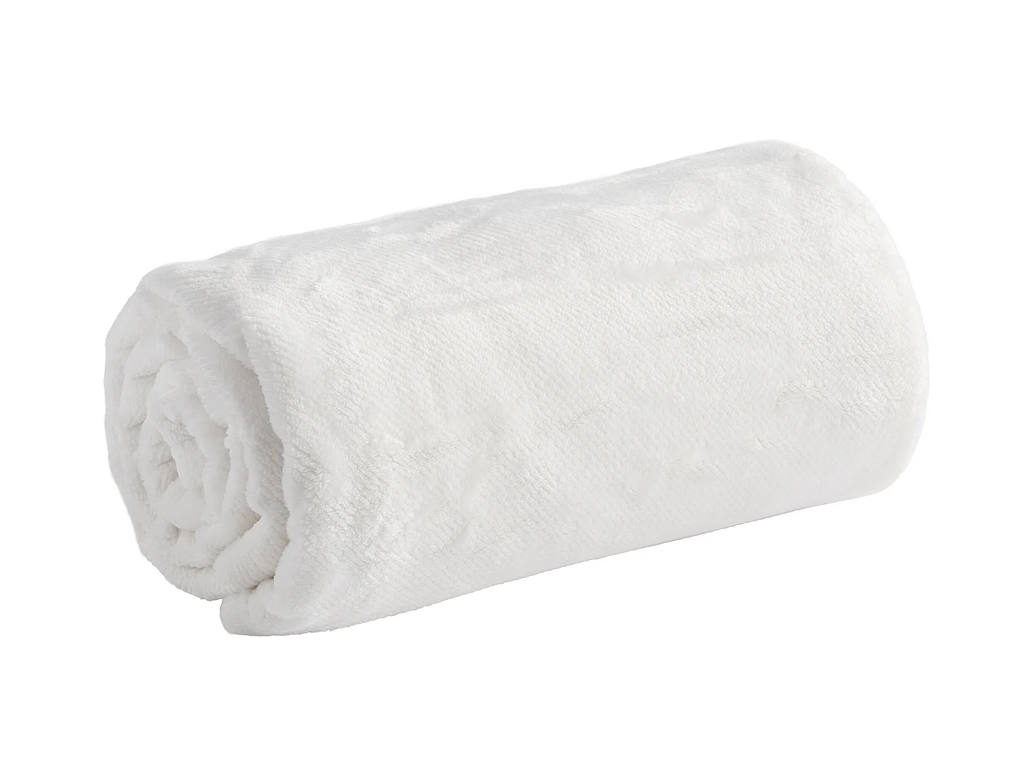 Plaid Abila Blanc Moyen 150x200