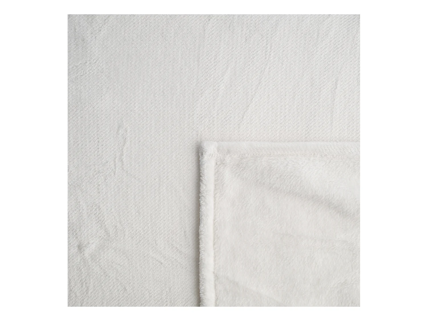 Plaid Abila Blanc Moyen 150x200