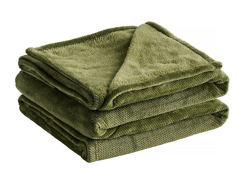 Plaid Abila Vert Foncé 150 x 200