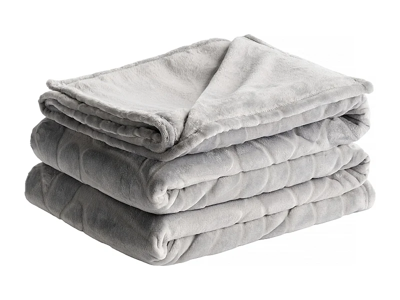 Decke Hoyani Mittelgrau 200x220