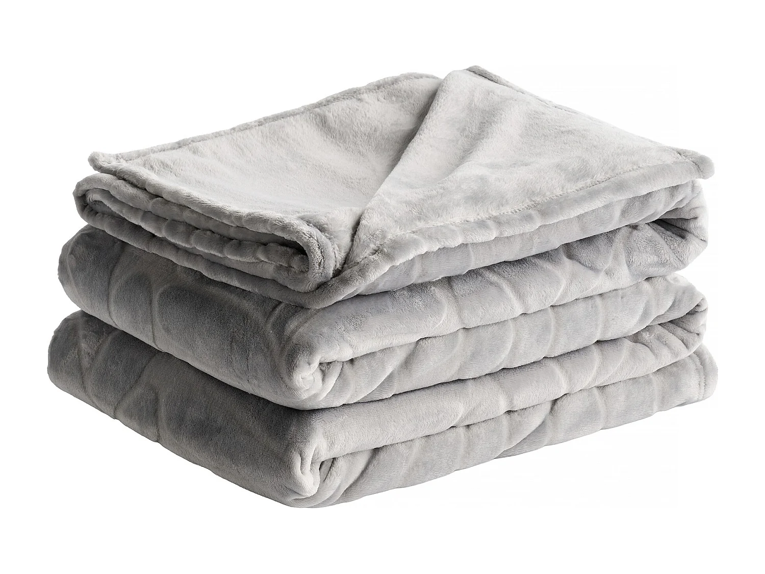 Plaid Hoyani Gris Moyen 200x220