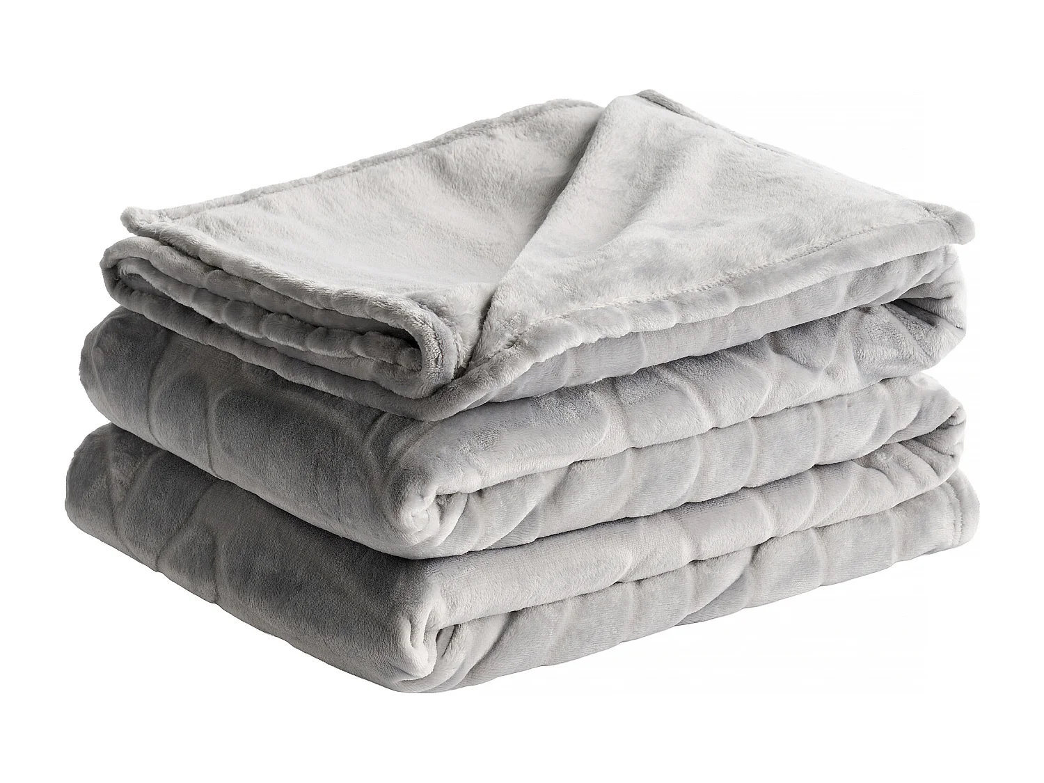 Plaid Hoyani Gris Moyen 200x220