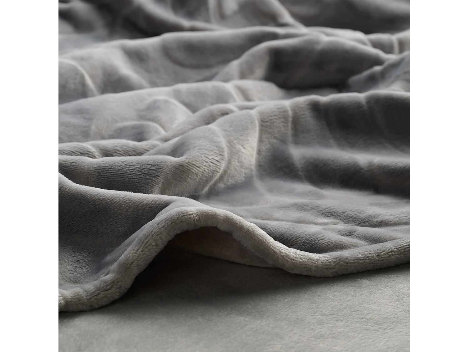 Plaid Hoyani Gris Moyen 200x220