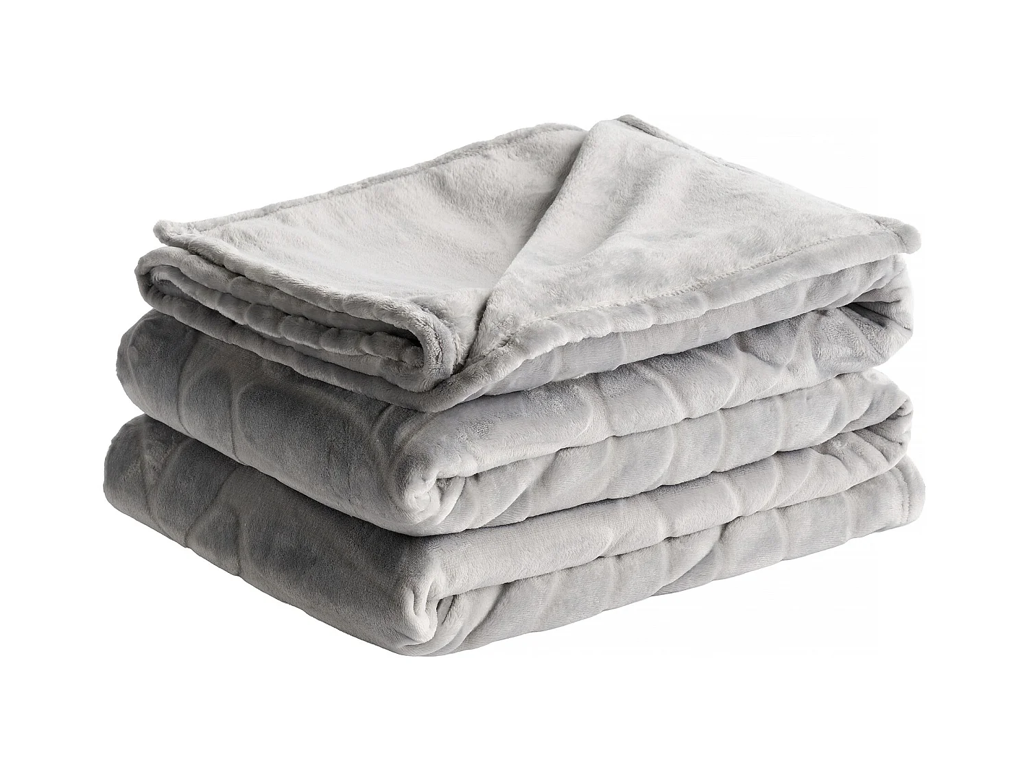 Plaid Hoyani Gris Moyen 200x220