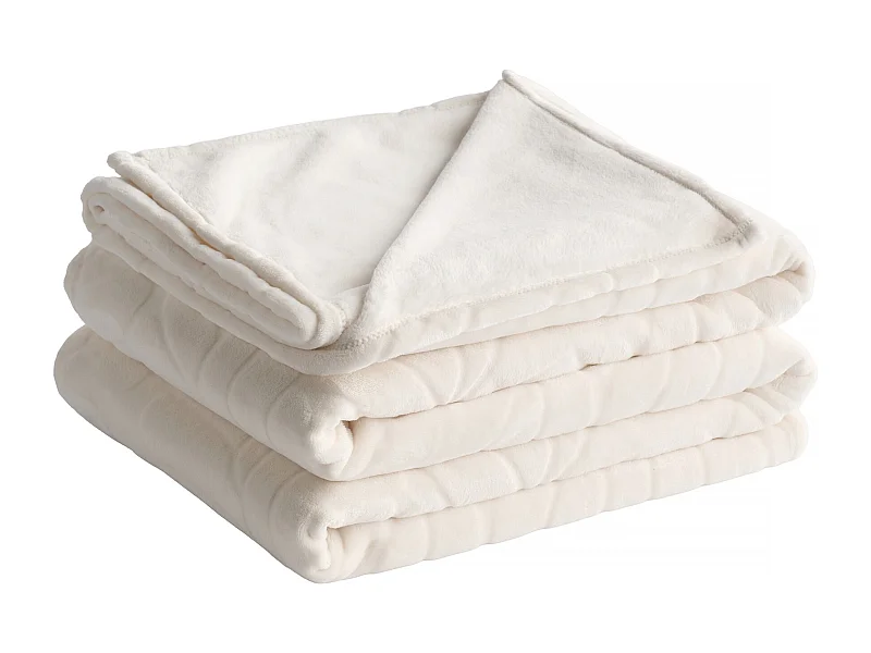 Decke Hoyani Mittel Ecru 200x220