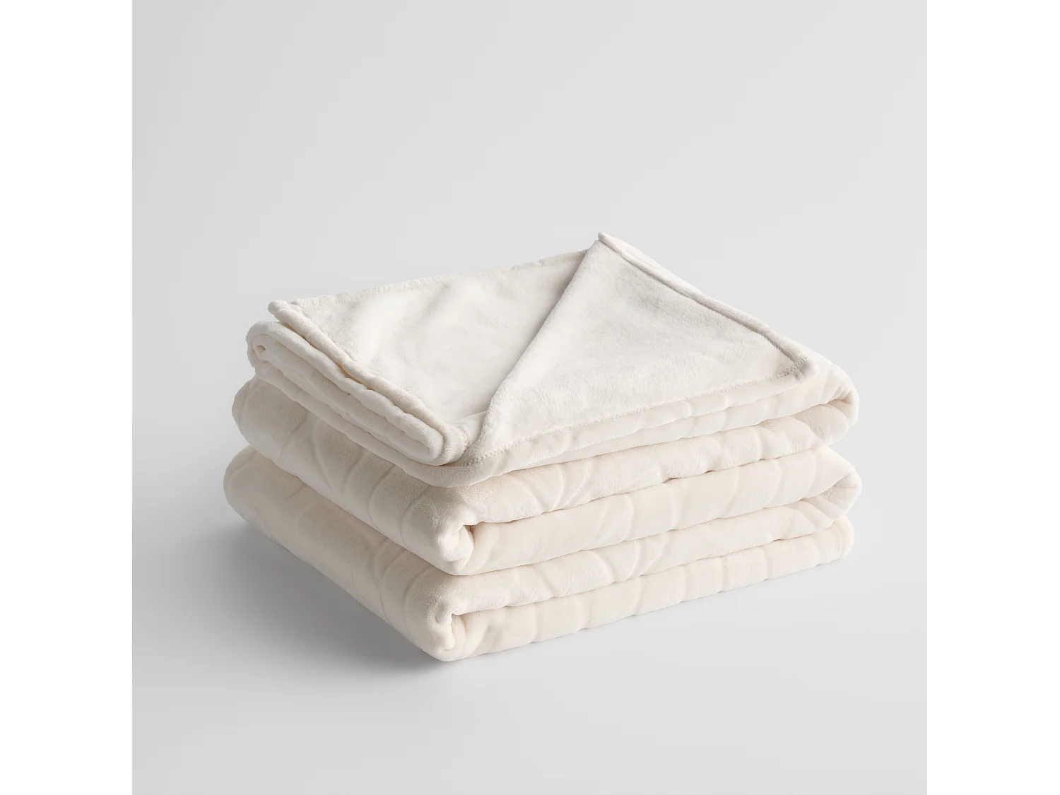 Plaid Hoyani Écru Moyen 200x220