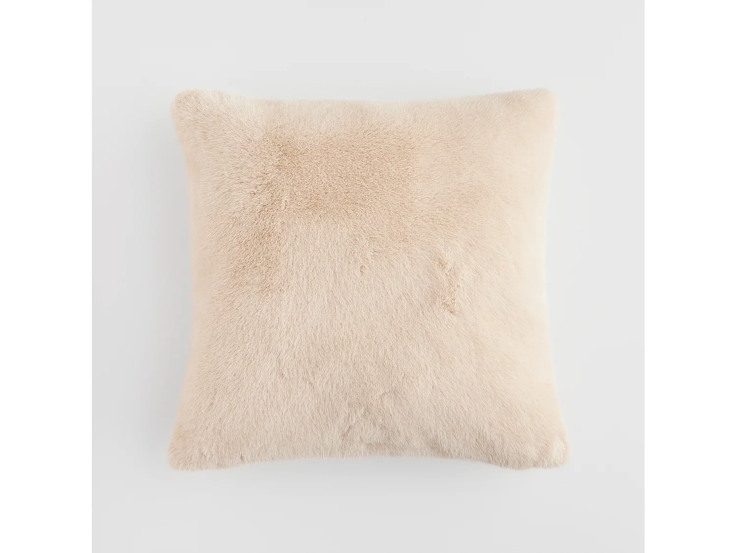 Housse De Couette En Fourrure Molinio Beige Clair 45 x 45