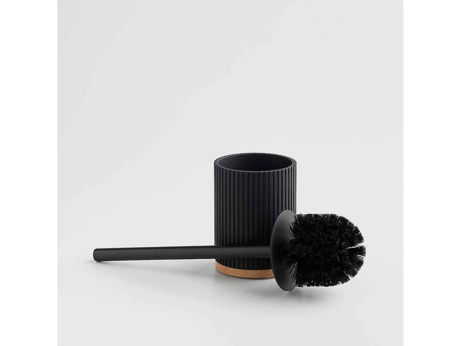 Brosse De Toilette Ciri Noir Moyen, 39 x 10 x 10