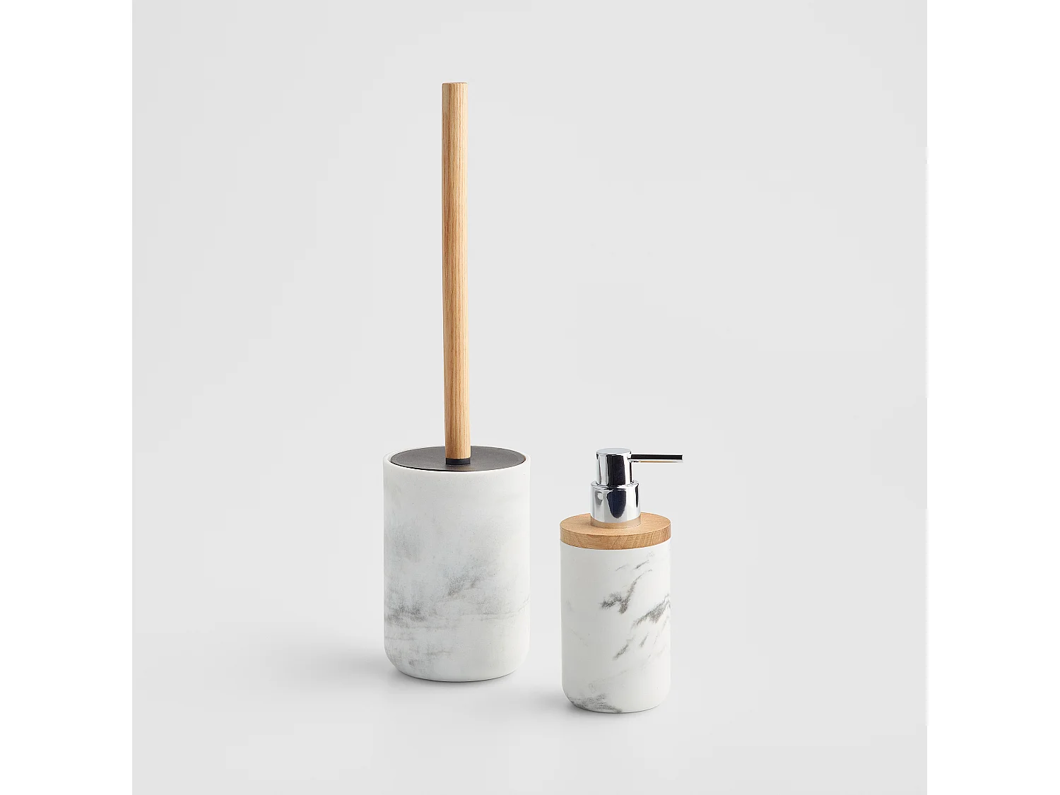 Toilettenbürste Markano mittelgrau 38 x 10