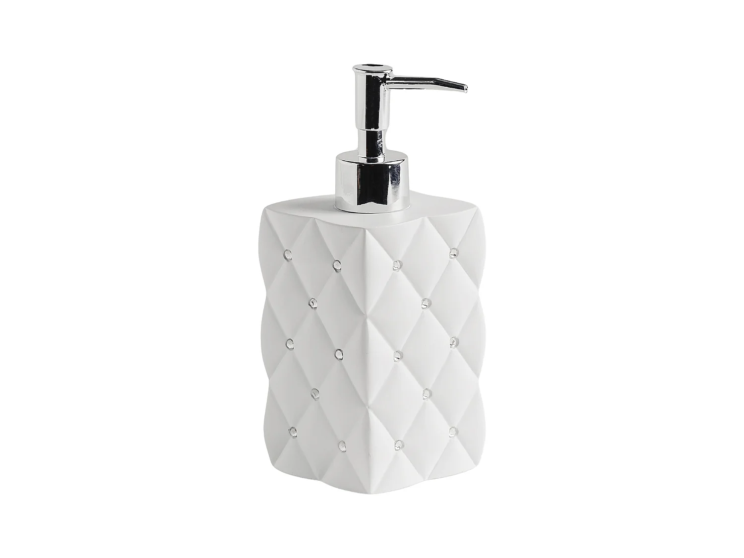 Distributeur de savon Grovos 300ml blanc moyen