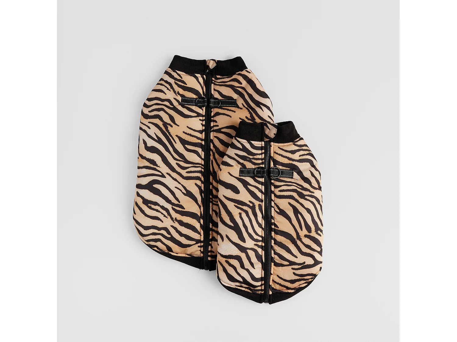 Vêtement Pour Animal Tigre 24x42cm Velvet Polyester