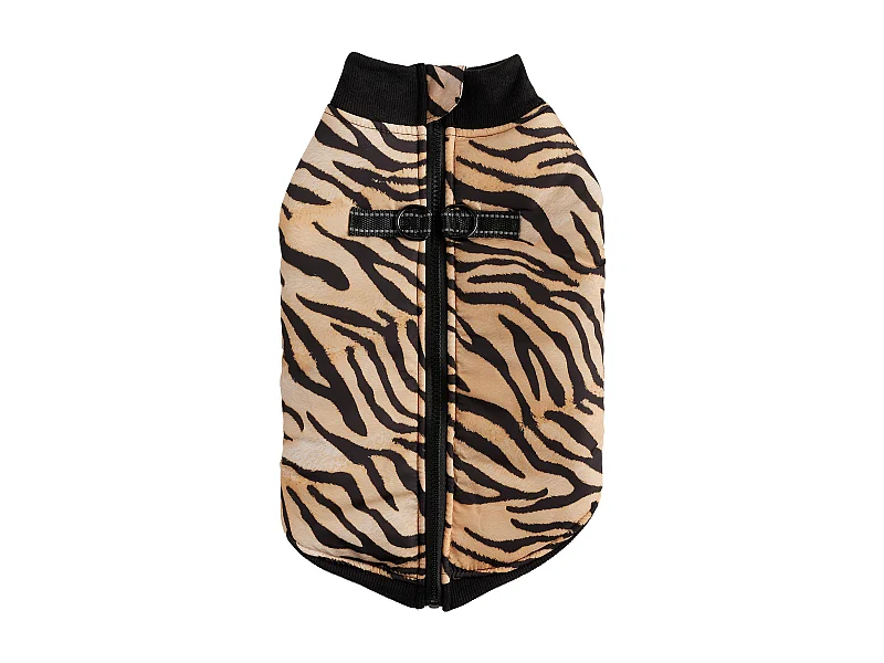 Vêtement Pour Animal Tigre 24x42cm Velvet Polyester