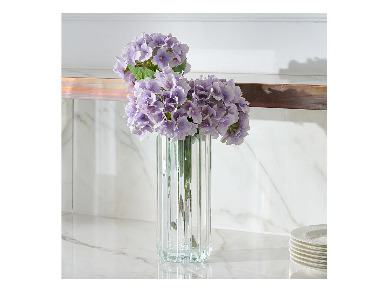 Vase Stickios moyennement transparent 25 x 11