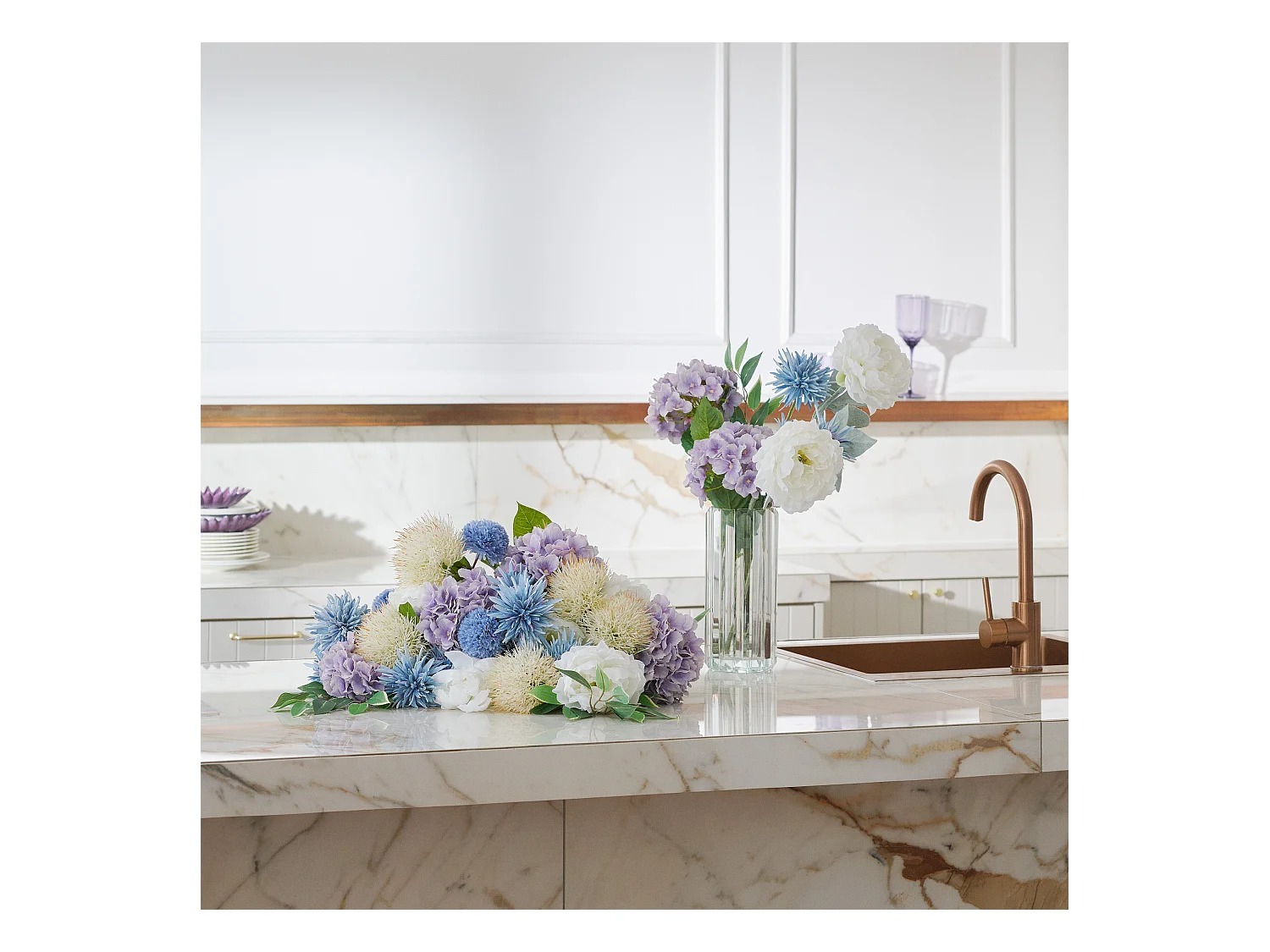 Vase Stickios moyennement transparent 25 x 11