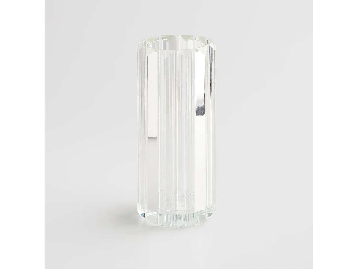 Vase Stickios mittel transparent 25 x 11