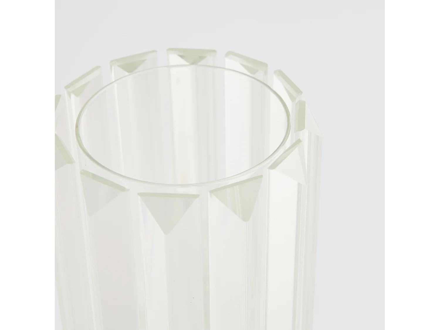 Vase Stickios mittel transparent 25 x 11