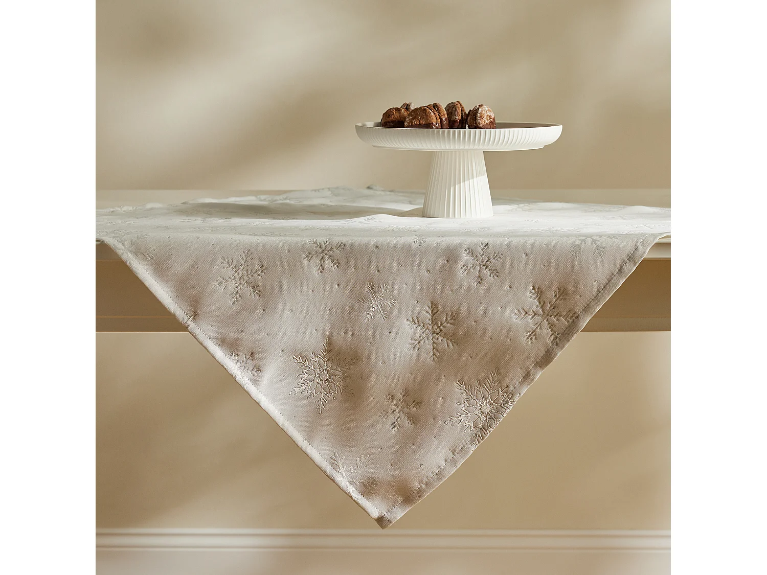 Serviette Jacquard Preciosita 80x80 cm Noël