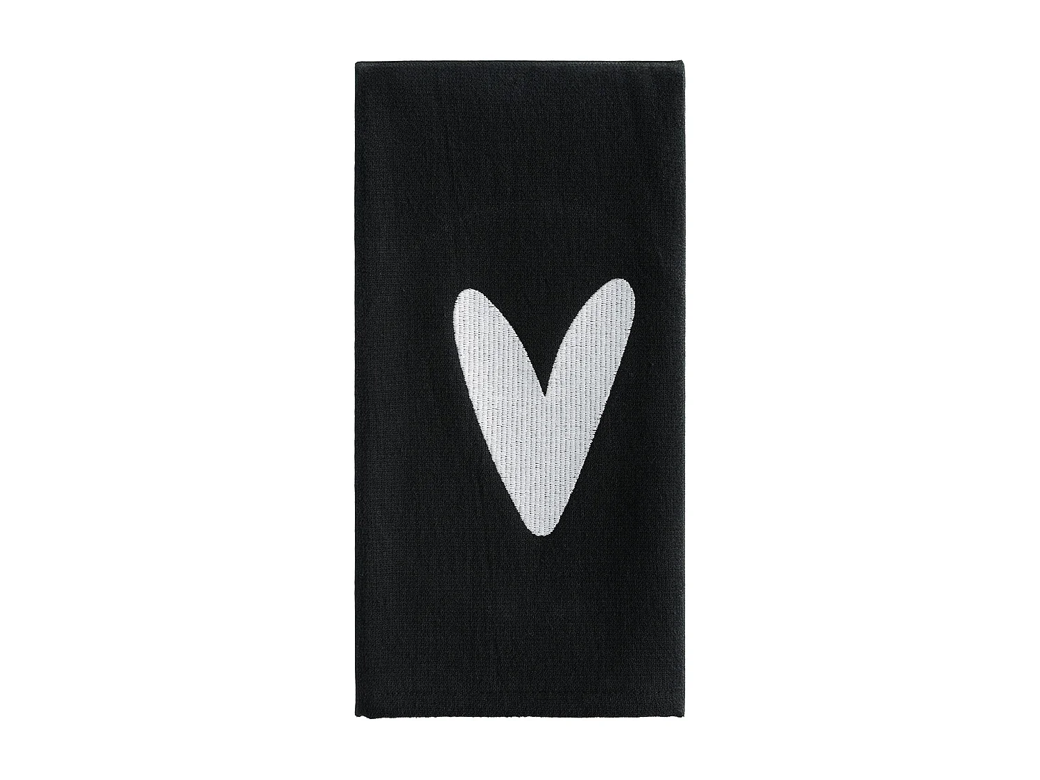 Torchon de cuisine Mallorio Noir Coton 37 x 50