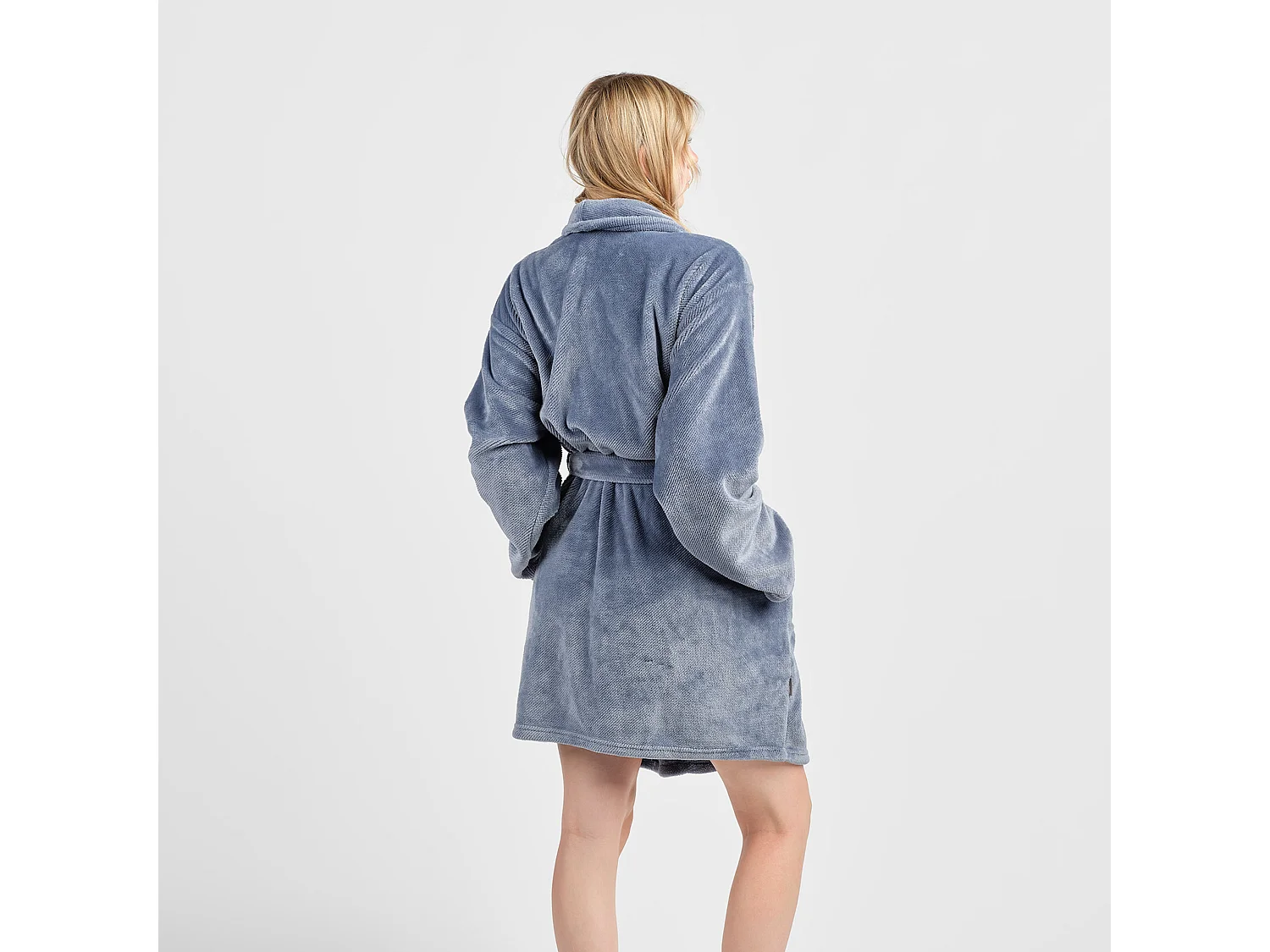 Peignoir Abila bleu foncé 70 x 95