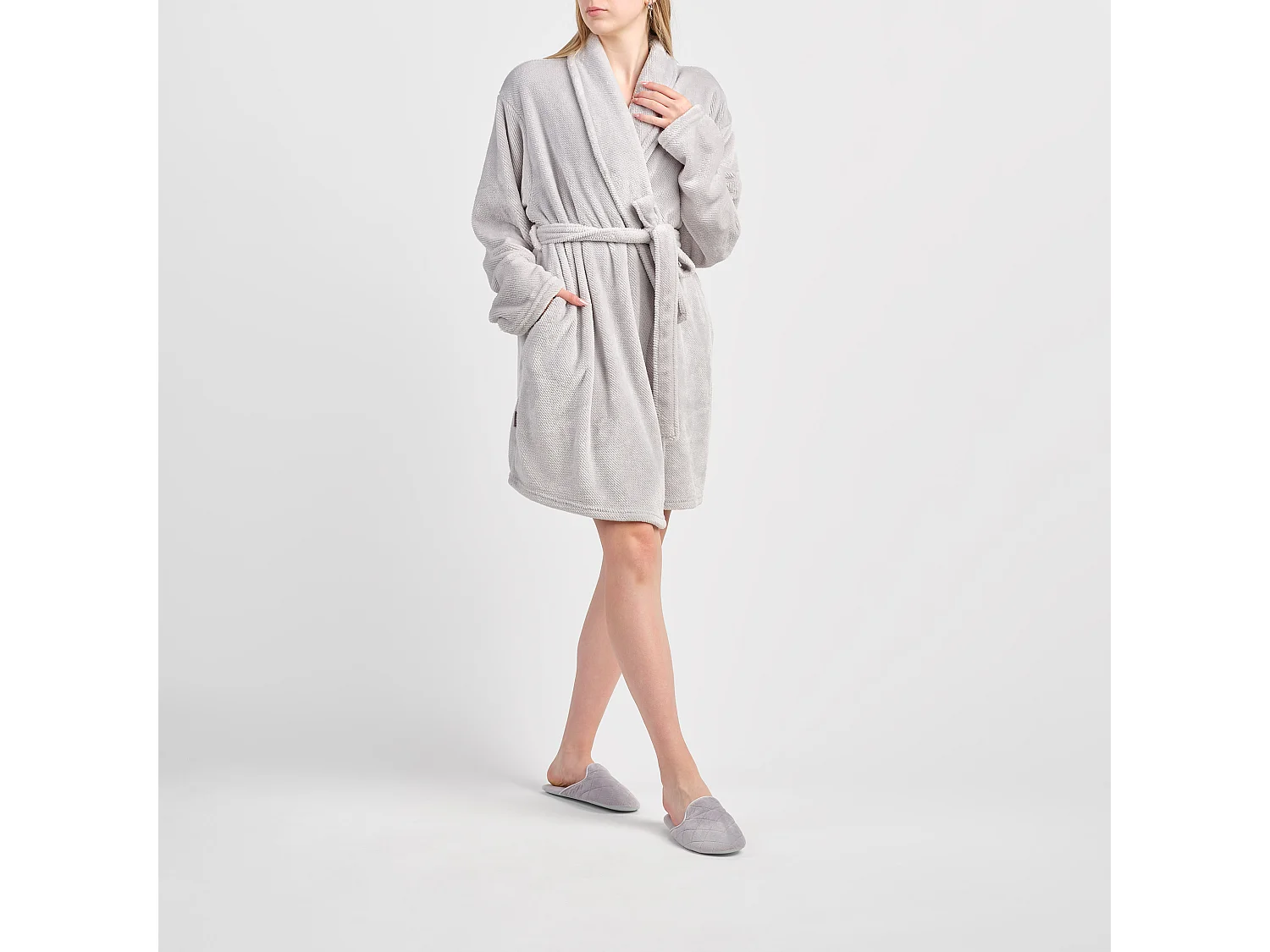 Peignoir Abila Gris Clair 70 x 95