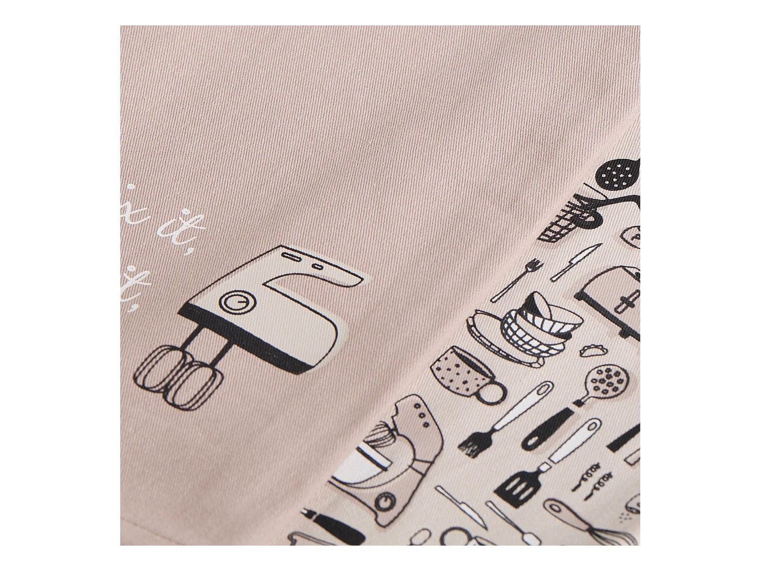 Küchenhandtuch-Set Utensillo mittleres Beige 45 x 65