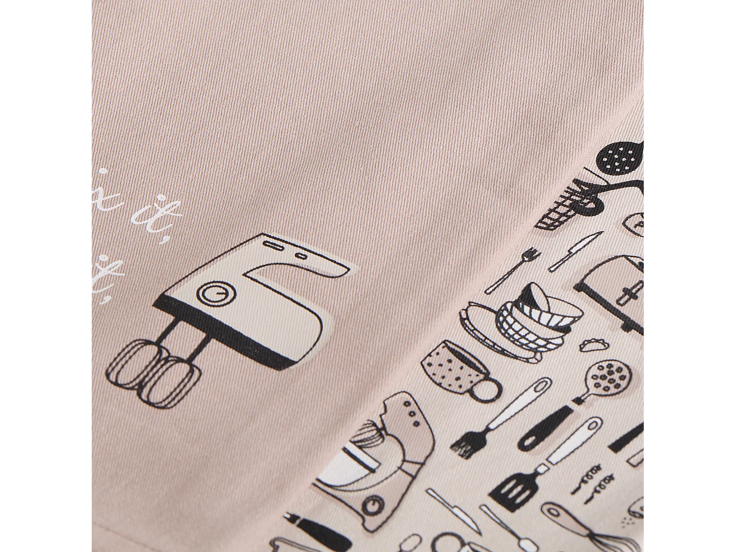 Küchenhandtuch-Set Utensillo mittleres Beige 45 x 65